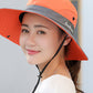 Original Foldable Breathable Letter Print Sun-Protection Bucket Hat