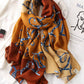 Belt Print Stylish Sun-Proof Silk Scarf