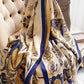 Vintage Knitting Tasseled Jacquard Imitated Cashmere Scarf Shawl