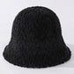Thicken Wool-Blend Solid Bucket Hat