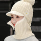 Original Solid Warm Knitting Hat&Scarf Set