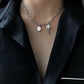 Multi-Layer Ring Smiley Face Star Set Chain