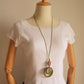 Artistic Retro Geometry Necklace Accessories
