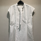 Original Slit Sleeveless Shirt Top