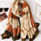 Printed Warm Sun-Proof Silk Scarf