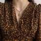 Vintage Stylish Geometric The Cross Leaves Necklaces