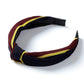 Solid Color Knot Headbands Hairband Hair Accessories Wide Side Hair Band