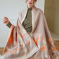 Vintage Imitated Cashmere Floral Printed Shawl&Scarf