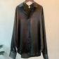 Long Sleeve Vintage Satin Shirts