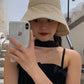 Solid Color Breathable Beach Empty Top Hat
