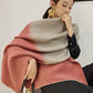 Split-Joint Wrinkled Long Warmer Scarf