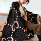 Original Warm Letter Print Shawl&Scarf