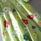 Cotton Linen Embroidered V-Neck Dress