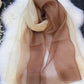 Silk Gradient soft scarf