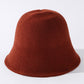 Original Solid Knitting Bucket Hat